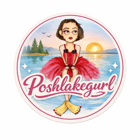 Handcrafted Red Floral Glass W Coral Silver Earrings NWT - Picture 6 of 6